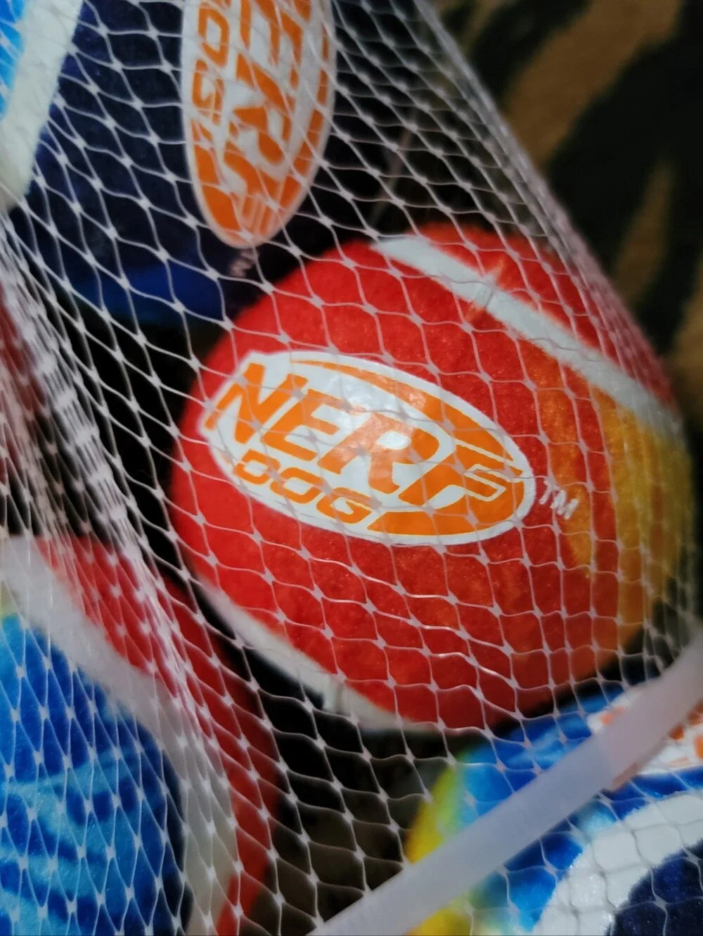 Nerf dog rainbow
